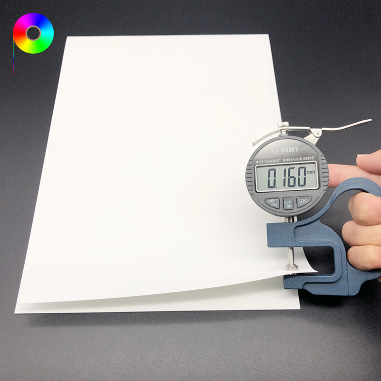 160 micron synthetic paper 160 micron 120 g/m² Ordinary Single-sided Coated Synthetic Paper for Backlit Applications